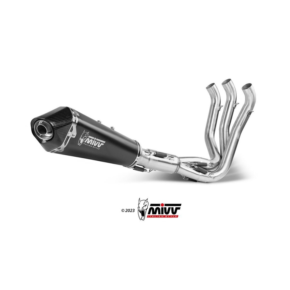 COMPLETE LA CARRERA DEL SISTEMA DELTA MIVV INOX BLACK TRIUMPH TIGER SPORT 660 2022-2024 COMPLETE LA CARRERA DEL SISTEMA DELTA MIVV INOX BLACK TRIUMPH TIGER SPORT 660 2022-2024