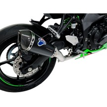 ESCAPE COMPLETO RACING RELEVANCE CÓNICO NEGRO ACERO INOXIDABLE TERMIGNONI KAWASAKI ZX-4RR 24-25