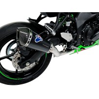 ESCAPE COMPLETO RACING RELEVANCE CÓNICO TITANIO NEGRO TERMIGNONI KAWASAKI ZX-4RR 24-25