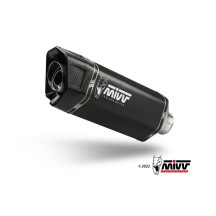ESCAPE COMPLETO SR-1 MIVV ACERO INOXIDABLE NEGRO APRILIA RS 457 2024-2025