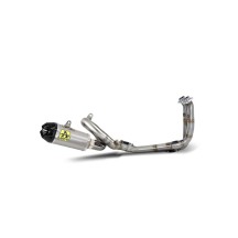 SISTEMA COMPLETO DE FLECHA DE TITANIO DE RACING WORKS SUZUKI GSX-8R 2024-2025