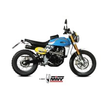SISTEMA COMPLETO X-M1 ACERO INOXIDABLE NEGRO MIVV FANTIC CABALLERO 500 2021-2024