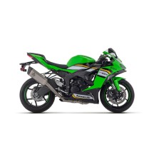 SISTEMA COMPLETO DE CARRERAS DE COMPETICIÓN "FULL TITANIUM" ARROW  KAWASAKI ZX-6R 636 2024-2025