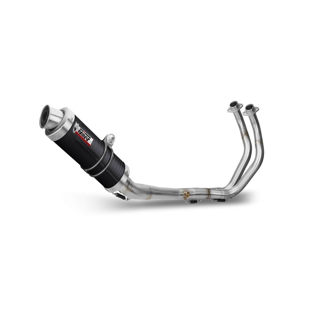 ESCAPE COMPLETO GP DE CARBONO CON COPA DE CARBONO MIVV YAMAHA MT-07 / FZ-07 2021-2024 ESCAPE COMPLETO GP DE CARBONO CON COPA DE CARBONO MIVV YAMAHA MT-07 / FZ-07 2021-2024