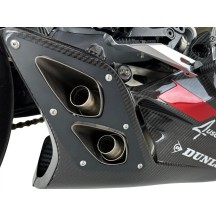 ESCAPE COMPLETO TERMIGNONI 4 SALIDAS TITANIO CARBONO + DEPOSITO DUCATI STREETFIGHTER V4 23-24