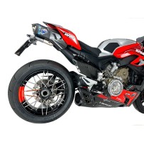 ESCAPE COMPLETO 4 SALIDAS DE TITANIO + COLECTOR DE CARBONO TERMIGNONI DUCATI STREETFIGHTER V4 23-24