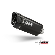 SISTEMA COMPLETO SR-1 MIVV ACERO INOXIDABLE NEGRO SUZUKI GSX-8R 2024