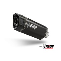 SISTEMA COMPLETO SR-1 MIVV ACERO INOXIDABLE NEGRO SUZUKI GSX-8R 2024