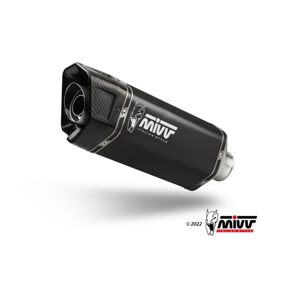 SISTEMA COMPLETO SR-1 MIVV ACERO INOXIDABLE NEGRO SUZUKI GSX-8R 2024 SISTEMA COMPLETO SR-1 MIVV ACERO INOXIDABLE NEGRO SUZUKI GSX-8R 2024
