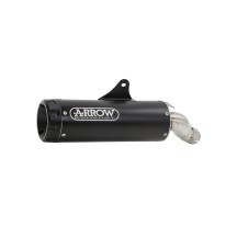 ESCAPE COMPLETO REBEL BASE DE ALUMINIO DARK ARROW KAWASAKI Z 650 RS 2021-2024