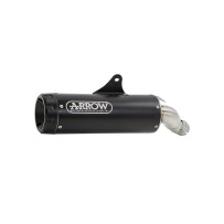 ESCAPE COMPLETO REBEL BASE DE ALUMINIO DARK ARROW KAWASAKI Z 650 RS 2021-2024