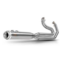 ESCAPE COMPLETO ARENADO RACING SHORT 2:1 RED THUNDER HARLEY DAVIDSON TOURING 2009-2024