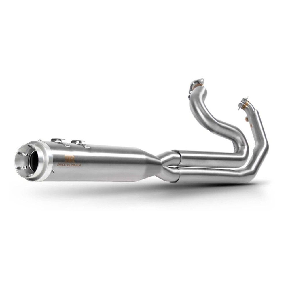 ESCAPE COMPLETO ARENADO RACING SHORT 2:1 RED THUNDER HARLEY DAVIDSON TOURING 2009-2024