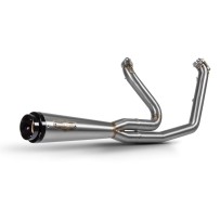 ESCAPE COMPLETO TITANIUM RACING CORTO 2:1 RED THUNDER HARLEY DAVIDSON TOURING 2009-2024