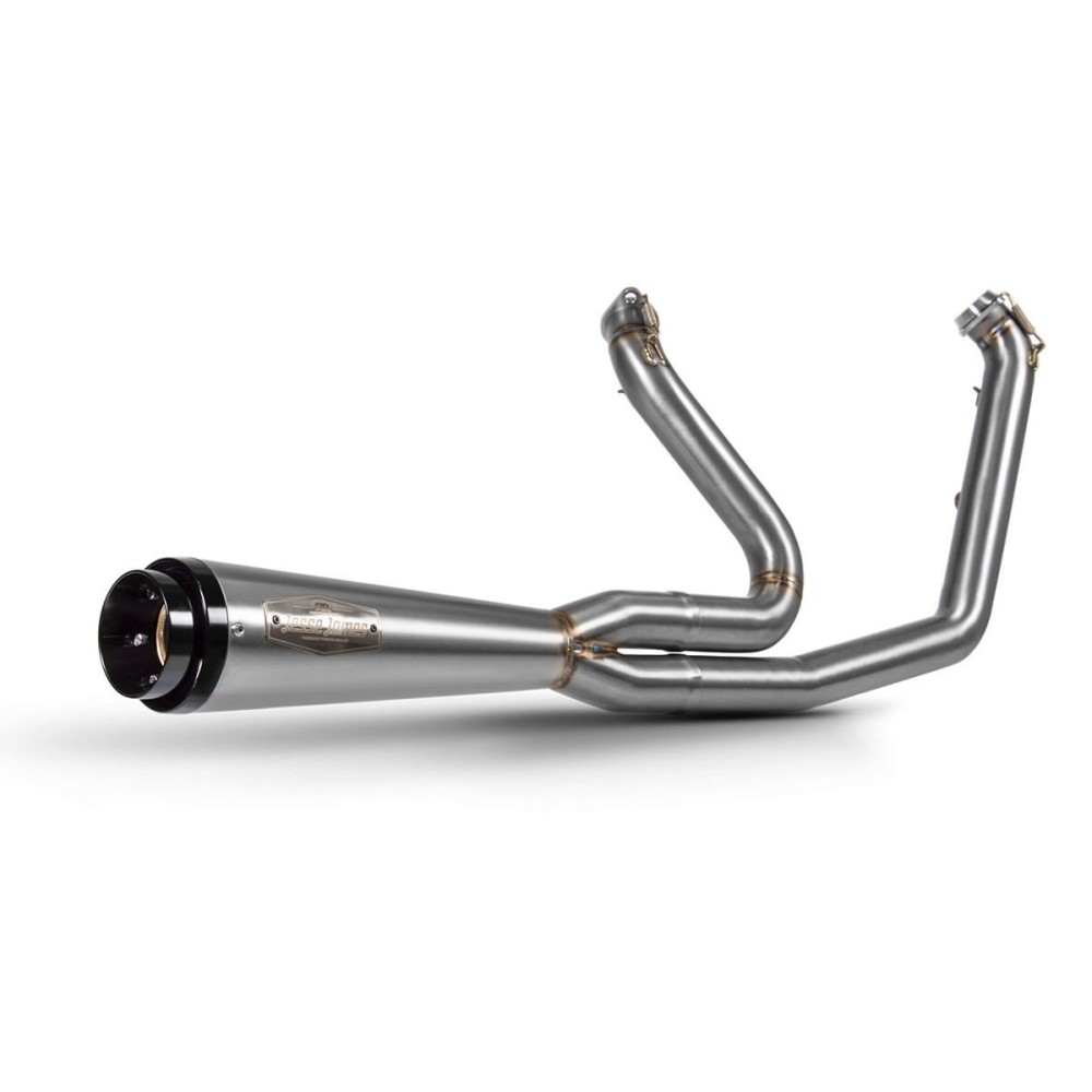 ESCAPE COMPLETO TITANIUM RACING CORTO 2:1 RED THUNDER HARLEY DAVIDSON TOURING 2009-2024 ESCAPE COMPLETO TITANIUM RACING CORTO 2:1 RED THUNDER HARLEY DAVIDSON TOURING 2009-2024