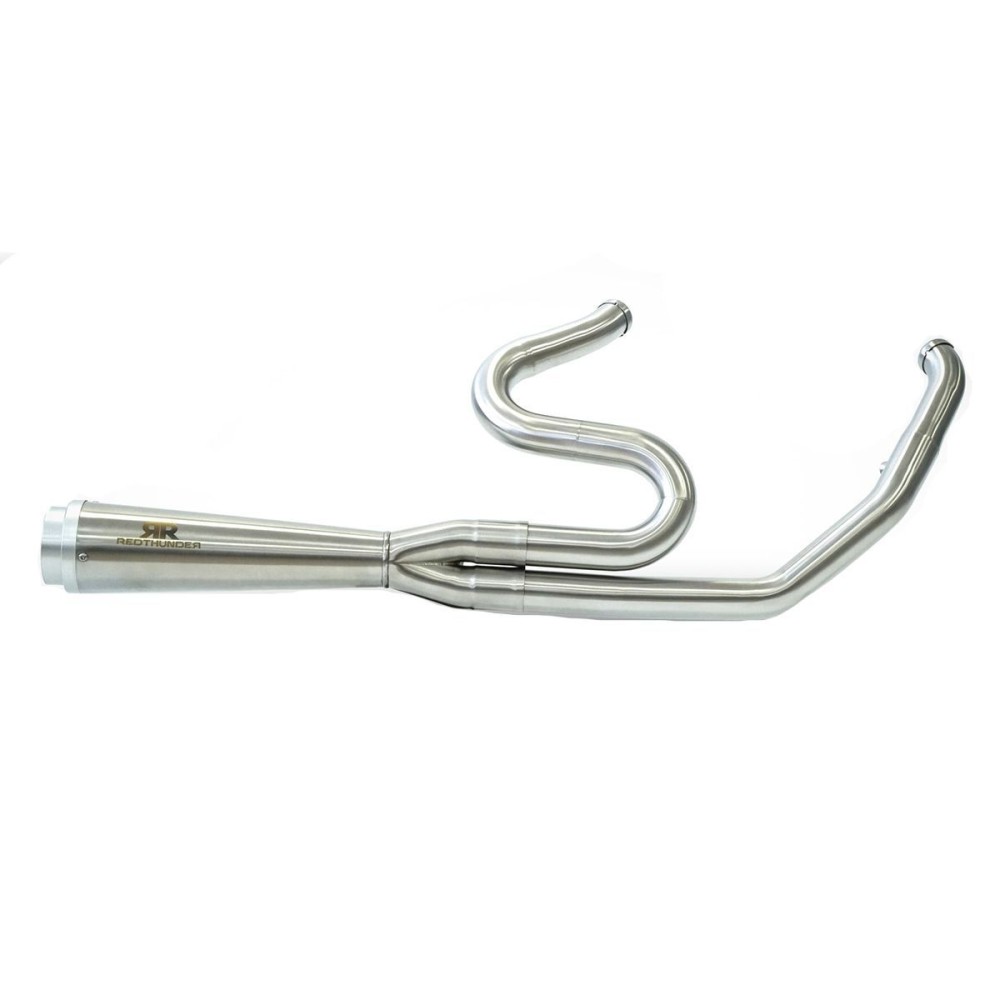ESCAPE COMPLETO PULIDO RACING CORTO 2:1 RED THUNDER HARLEY DAVIDSON TOURING 2009-2024 ESCAPE COMPLETO PULIDO RACING CORTO 2:1 RED THUNDER HARLEY DAVIDSON TOURING 2009-2024