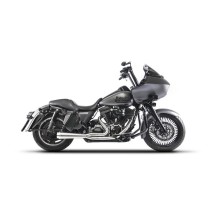 ESCAPE COMPLETO PULIDO RACING CORTO 2:1 RED THUNDER HARLEY DAVIDSON TOURING 2009-2024