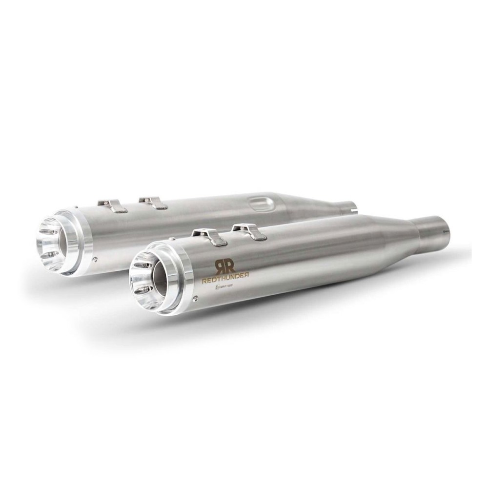 ESCAPE COMPLETO SATINADO 2:1 RED THUNDER HARLEY DAVIDSON TOURING 2009-2024 ESCAPE COMPLETO SATINADO 2:1 RED THUNDER HARLEY DAVIDSON TOURING 2009-2024