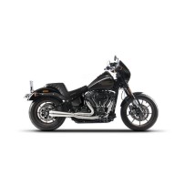 ESCAPE COMPLETO SATINADO 2:1 ROJO THUNDER HARLEY DAVIDSON SOFTAIL M8 2018-2024 RACE