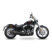 ESCAPE COMPLETO NEGRO 2:1 RED THUNDER HARLEY DAVIDSON SOFTAIL M8 2018-2024