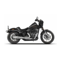 ESCAPE COMPLETO SATINADO 2:1 ROJO THUNDER HARLEY DAVIDSON SOFTAIL M8 2018-2024