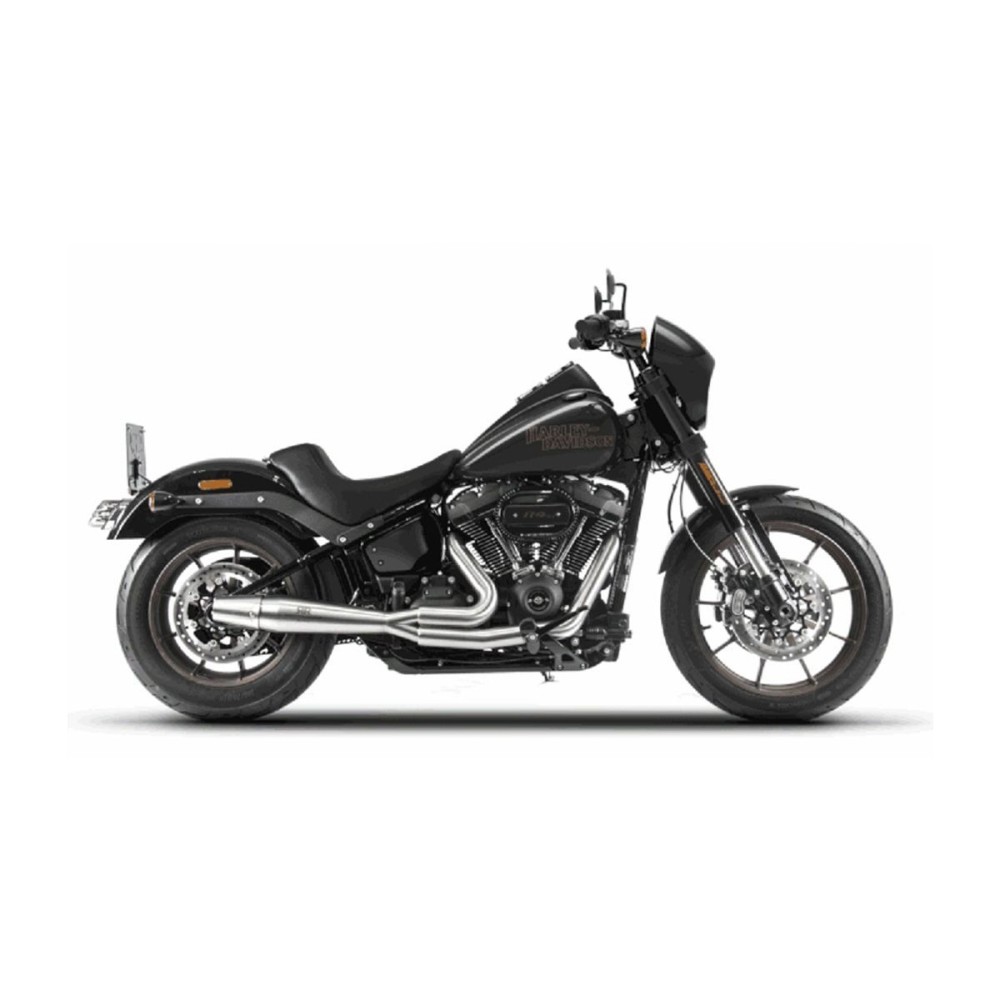 ESCAPE COMPLETO SATINADO 2:1 ROJO THUNDER HARLEY DAVIDSON SOFTAIL M8 2018-2024 ESCAPE COMPLETO SATINADO 2:1 ROJO THUNDER HARLEY DAVIDSON SOFTAIL M8 2018-2024