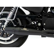 ESCAPE COMPLETO NEGRO 2:1 RED THUNDER HARLEY DAVIDSON SPORTSTER 2004-2020