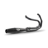 ESCAPE COMPLETO NEGRO 2:1 RED THUNDER HARLEY DAVIDSON DYNA 2006-2017 5 MARCE