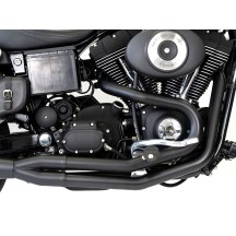 ESCAPE COMPLETO NEGRO 2:1 RED THUNDER HARLEY DAVIDSON DYNA 2006-2017 5 MARCE