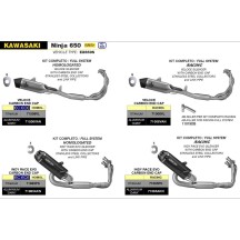 SISTEMA COMPLETO INDY RACE EVO RACING FLECHA DE TITANIO KAWASAKI NINJA 650 2024