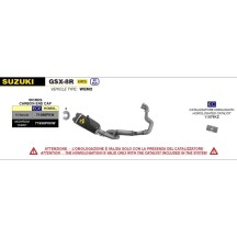 SISTEMA COMPLETO FUNCIONA NICHROM ARROW SUZUKI GSX-8R 2023-2024
