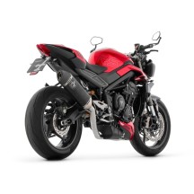 SISTEMA COMPLETO DE FLECHAS DE TITANIO COMPLETO DE COMPETENCIA TRIUMPH STREET TRIPLE 765 RS 2023-2024