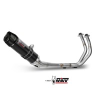 ESCAPE COMPLETO MIVV GP ACERO NEGRO CARBONO YAMAHA MT-07 / FZ-07 2021-2024