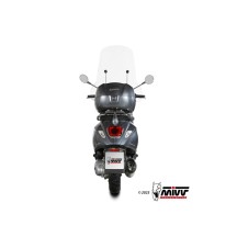 ESCAPE FULL MOVER ACERO INOXIDABLE NEGRO MIVV VESPA SPRINT 150 3V 2021-2024