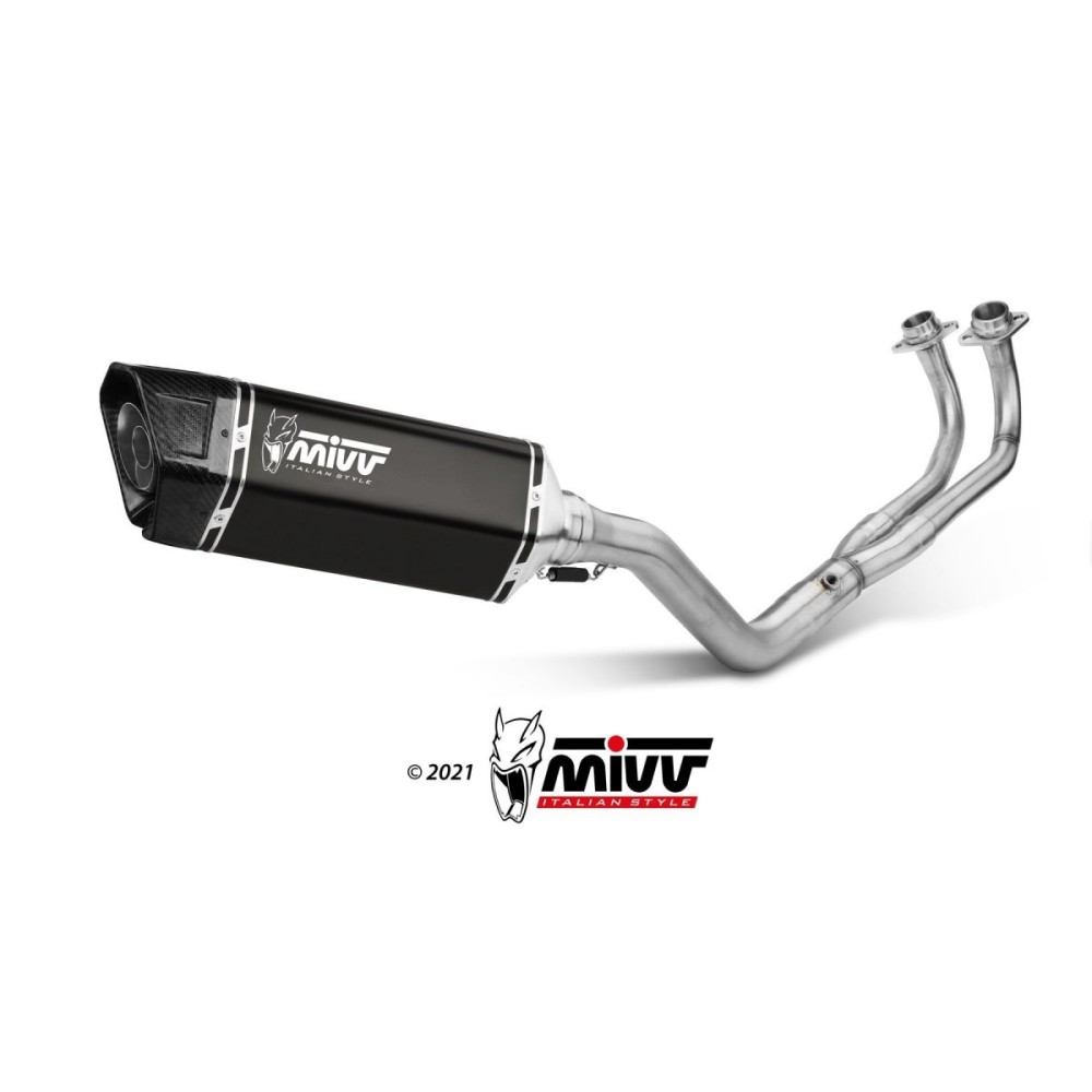 ESCAPE COMPLETO MIVV SR-1 ACERO INOXIDABLE NEGRO YAMAHA T-MAX 560 2020-2021 ESCAPE COMPLETO MIVV SR-1 ACERO INOXIDABLE NEGRO YAMAHA T-MAX 560 2020-2021