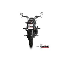 SISTEMA COMPLETO MIVV GP ACERO INOXIDABLE NEGRO ZONTES ZT 125 GK 2021-2024