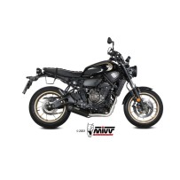 SISTEMA COMPLETO HR-1 ACERO INOXIDABLE NEGRO LARGO MIVV YAMAHA XSR 700 2021-2024