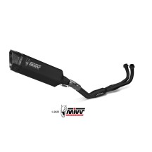 SISTEMA COMPLETO SR-1 MIVV ACERO INOXIDABLE NEGRO YAMAHA T-MAX 560 2022-2024