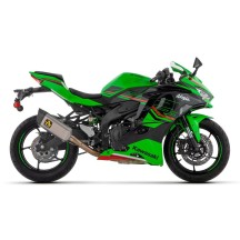 SISTEMA COMPLETO DE ACERO INOXIDABLE DE CARRERAS DE COMPETENCIA ARROW KAWASAKI ZX-4R 2024
