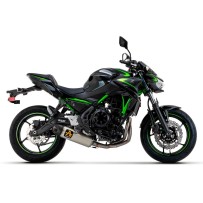 SISTEMA COMPLETO INDY RACE EVO TITANIO FLECHA KAWASAKI Z 650 / NINJA 650 2021-2023