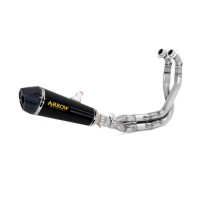 SISTEMA COMPLETO DE FLECHA OSCURA X-KONE KAWASAKI Z 650 / NINJA 650 2021-2023