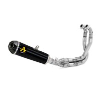 SISTEMA COMPLETO DE FLECHA OSCURA DE ALUMINIO INDY RACE KAWASAKI Z 650 / NINJA 650 2021-2023