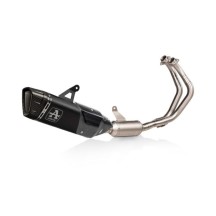 SISTEMA COMPLETO DE PISTA DE TITANIO DARK ARROW YAMAHA R7 2021-2023