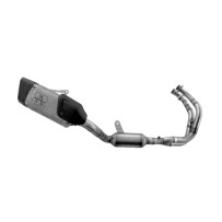 SISTEMA COMPLETO DE ACERO INOXIDABLE DE CARRERAS DE COMPETENCIA ARROW YAMAHA R7 2021-2023