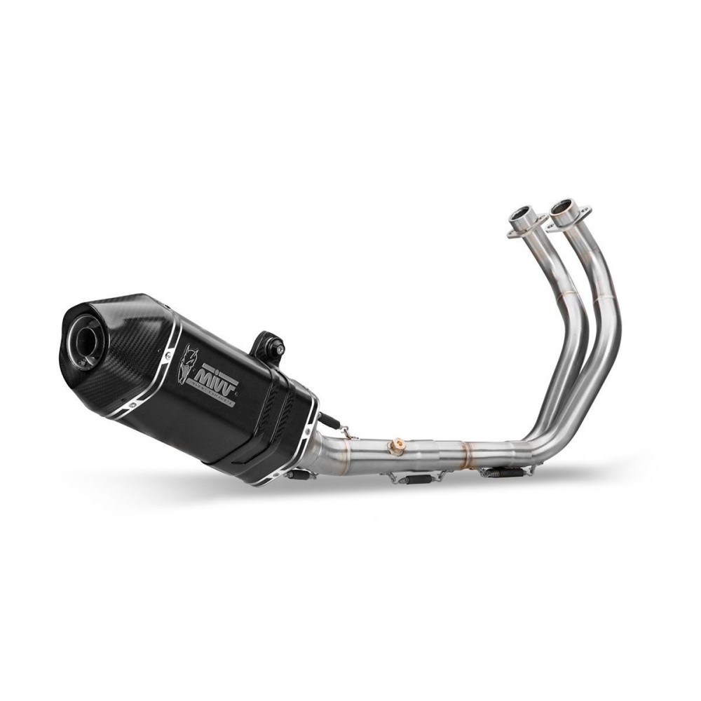 ESCAPE COMPLETO MIVV SPEED EDGE ACERO INOXIDABLE NEGRO YAMAHA TRACER 7 / GT 2021-2024 ESCAPE COMPLETO MIVV SPEED EDGE ACERO INOXIDABLE NEGRO YAMAHA TRACER 7 / GT 2021-2024