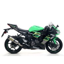 SISTEMA COMPLETO COMPETITION ARROW FULL TITANIO CARBONO KAWASAKI ZX-6R 636 2019-2020