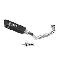 ESCAPE COMPLETO SR-1 MIVV ACERO INOXIDABLE NEGRO YAMAHA T-MAX 560 2022-2024