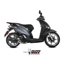 ESCAPE FULL MOVER ACERO INOXIDABLE NEGRO MIVV  PIAGGIO LIBERTY 125 2019-2024