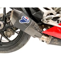 ESCAPE LATERAL COMPLETO + UPMAP TERMIGNONI ACERO TITANIO DUCATI STREETFIGHTER V2