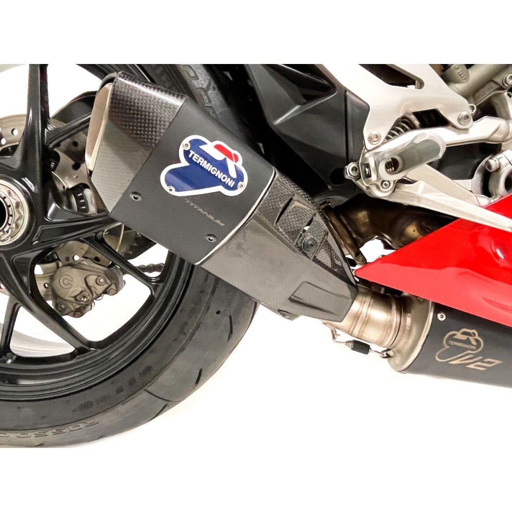 ESCAPE LATERAL COMPLETO + UPMAP TERMIGNONI ACERO TITANIO DUCATI STREETFIGHTER V2 ESCAPE LATERAL COMPLETO + UPMAP TERMIGNONI ACERO TITANIO DUCATI STREETFIGHTER V2